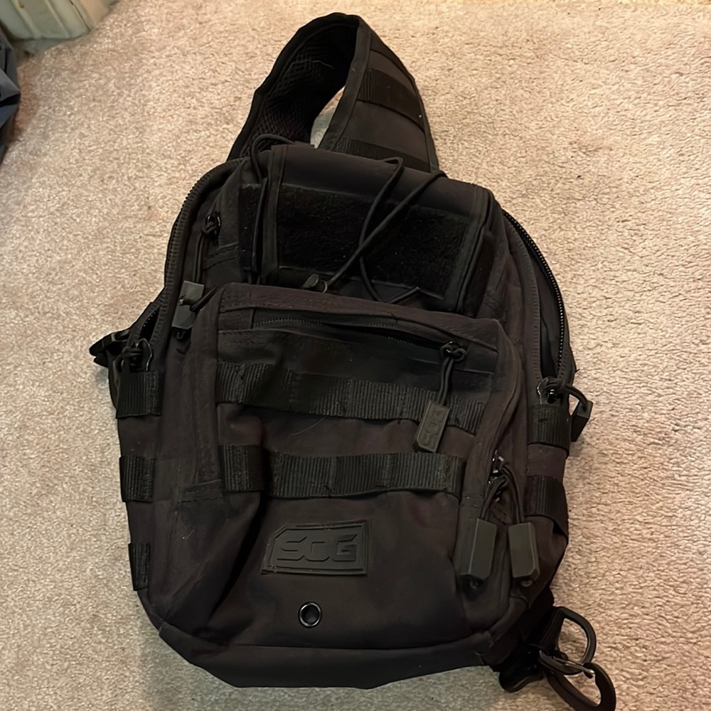 Small size sling pack black SOG brand